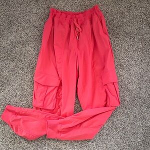 Stylish Pink Lululemon Cargo Pants
